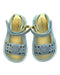 A Blue Sandals from Tip Toey Joey in size 12-18M for girl. (Back View)