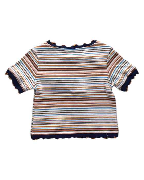 A Multicolour Short Sleeve Tops from Gingersnaps in size 6T for boy. (Back View)