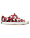 A Red Sneakers from Native Shoes in size 7Y for girl. (Front View)
