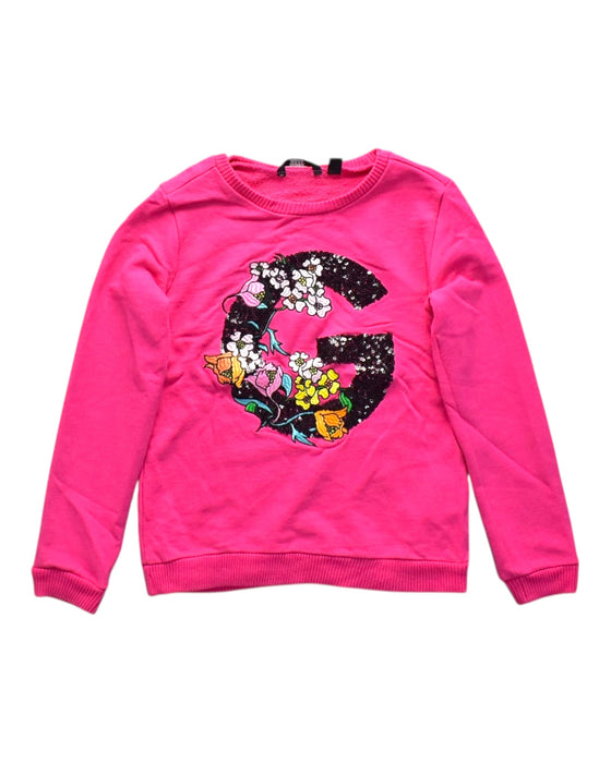 A Multicolour Crewneck Sweatshirts from Guess in size 10Y for girl. (Front View)