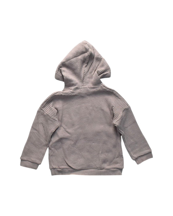 A Taupe Hooded Sweatshirts from Jamie Kay in size 3T for neutral. (Back View)