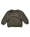 A Grey Crewneck Sweatshirts from Quincy Mae in size 6-12M for girl. (Back View)