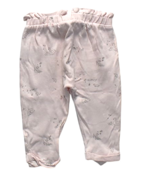 A Pink Casual Pants from Mothercare in size 6-12M for girl. (Back View)