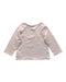 A Pink Long Sleeve Tops from Mothercare in size 6-12M for girl. (Back View)