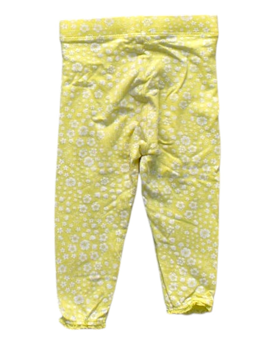 A Yellow Leggings from Mothercare in size 6-12M for girl. (Back View)