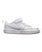 A White Sneakers from Nike in size 5T for neutral. (Front View)