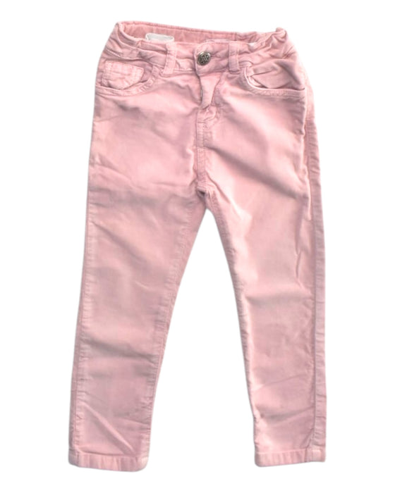 A Pink Jeans from Confiture in size 3T for girl. (Front View)