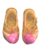 A Brown Sandals from Mini Melissa in size 18-24M for girl. (Back View)