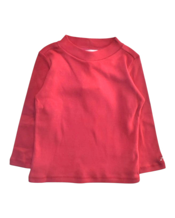 A Red Long Sleeve Tops from Chateau de Sable in size 3T for boy. (Front View)