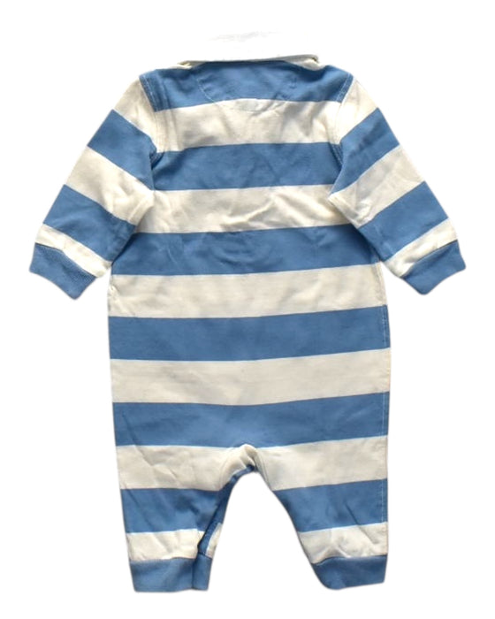 A Beige Long Sleeve Jumpsuits from Polo Ralph Lauren in size 0-3M for boy. (Back View)