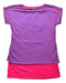 A Blue Short Sleeve Tops from Spring in size Maternity-M for maternity. (Back View)