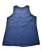 A Blue Sleeveless Tops from A Pea in the Pod in size Maternity-M for maternity. (Back View)