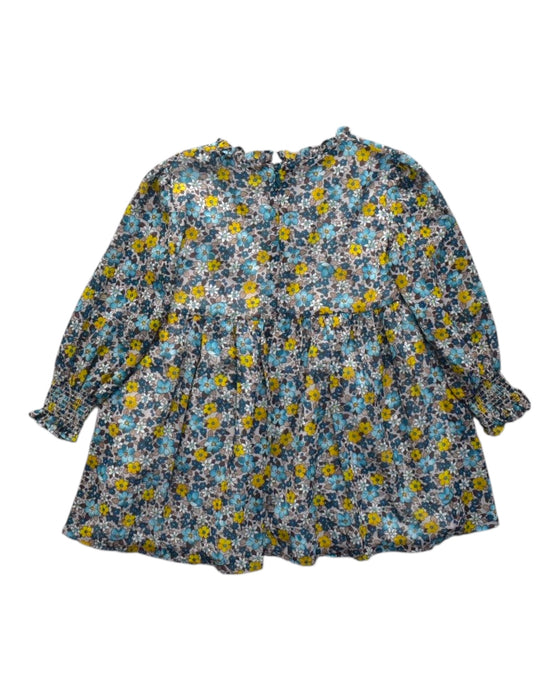 A Multicolour Long Sleeve Dresses from Mayoral in size 2T for girl. (Back View)