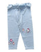 A Blue Leggings from Miki House in size 18-24M for girl. (Front View)