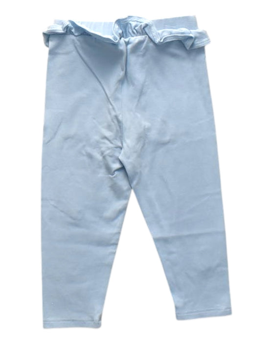 A Blue Leggings from Miki House in size 18-24M for girl. (Back View)