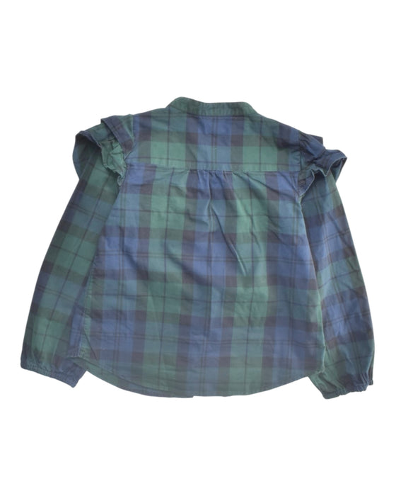 A Multicolour Long Sleeve Shirts from Crewcuts in size 8Y for girl. (Back View)
