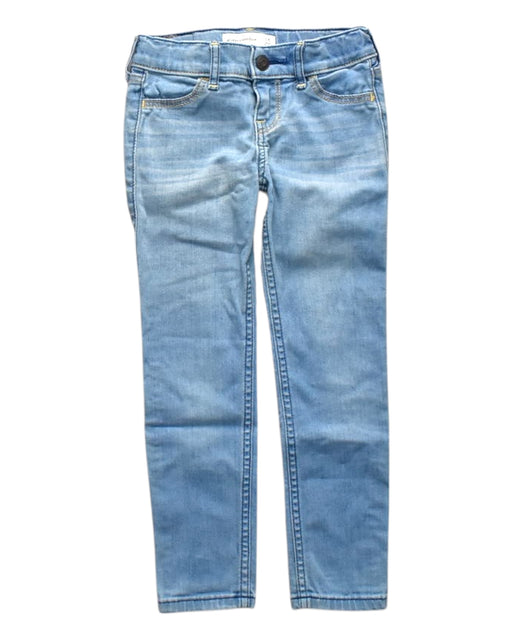 A Blue Jeans from Abercrombie  in size 6T for neutral. (Front View)