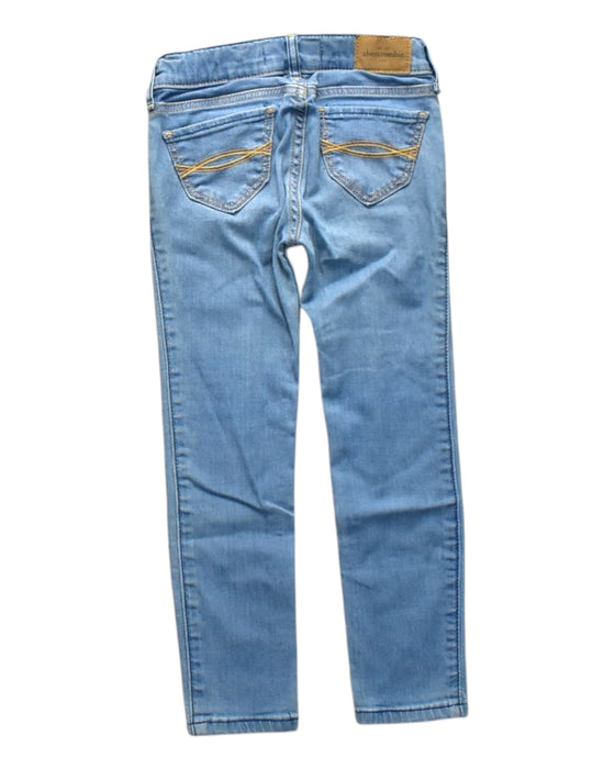 A Blue Jeans from Abercrombie  in size 6T for neutral. (Back View)