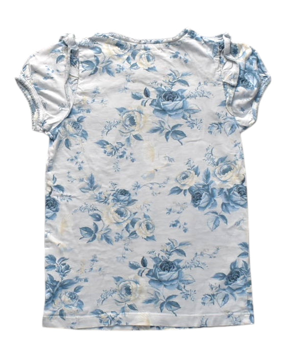 A White Short Sleeve Tops from Newbie in size 8Y for girl. (Back View)