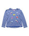 A Multicolour Long Sleeve Tops from Joules in size 8Y for girl. (Front View)