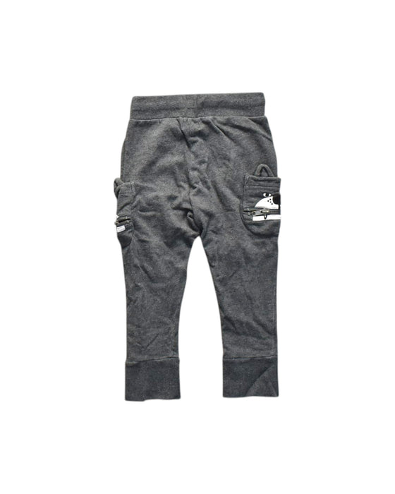 A Grey Sweatpants from Seed in size 2T for boy. (Back View)