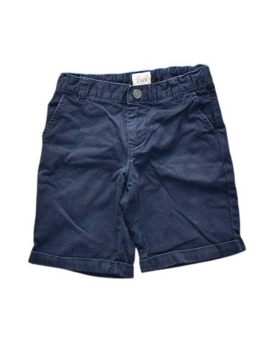 A Navy Shorts from Armani in size 5T for boy. (Front View)