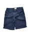A Navy Shorts from Armani in size 5T for boy. (Front View)