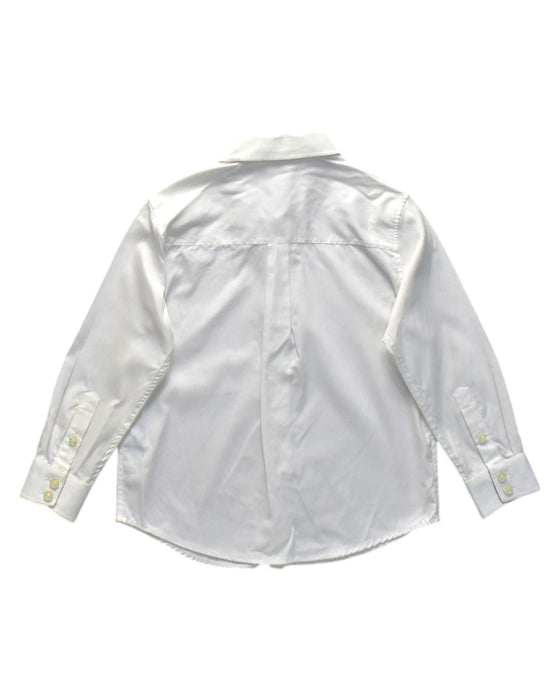 A White Long Sleeve Shirts from Nicholas & Bears in size 6T for boy. (Back View)