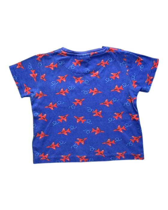 A Blue Short Sleeve T Shirts from Jojo Maman Bébé in size 4T for boy. (Back View)