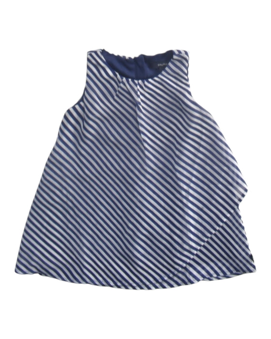 A Blue Sleeveless Dresses from Nautica in size 6-12M for girl. (Front View)