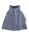 A Blue Sleeveless Dresses from Nautica in size 6-12M for girl. (Front View)
