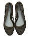 A Metallic Flats from Mini Melissa Jason Wu in size 12Y for women. (Back View)