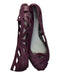 A Purple Flats from Mini Melissa Jason Wu in size 12Y for women. (Front View)
