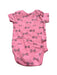 A Pink Short Sleeve Bodysuits from Mamas & Papas in size 3-6M for girl. (Back View)