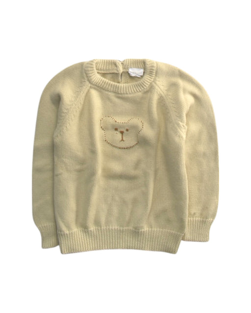 A Ivory Knit Sweaters from Jamie Kay in size 2T for boy. (Front View)