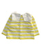 A Yellow Long Sleeve Tops from Jacadi in size 3-6M for girl. (Back View)