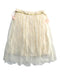 A Ivory Tulle Skirts from Louise Misha in size 8Y for girl. (Back View)