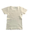 A Ivory Short Sleeve T Shirts from Petit Bateau in size 8Y for girl. (Back View)