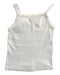 A White Sleeveless Tops from Petit Bateau in size 3T for girl. (Back View)