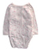 A Pink Long Sleeve Bodysuits from Petit Bateau in size 3-6M for girl. (Back View)