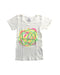A White Short Sleeve T Shirts from Petit Bateau in size 8Y for girl. (Front View)