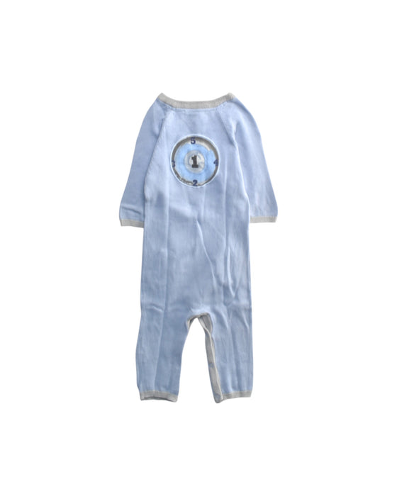 A Blue Onesies from Chateau de Sable in size 3-6M for boy. (Back View)