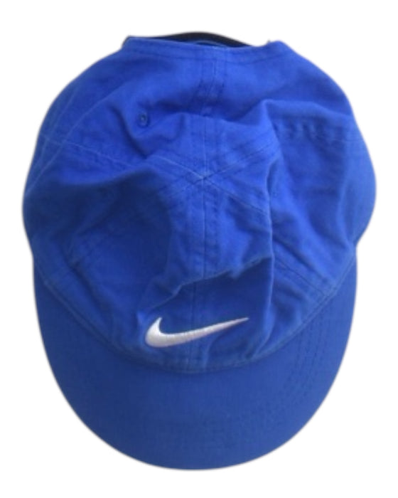 A Blue Caps from Nike in size O/S for boy. (Front View)