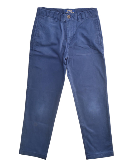 A Blue Casual Pants from Polo Ralph Lauren in size 6T for boy. (Front View)