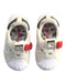 A White Sneakers from Adidas in size 12-18M for girl. (Back View)