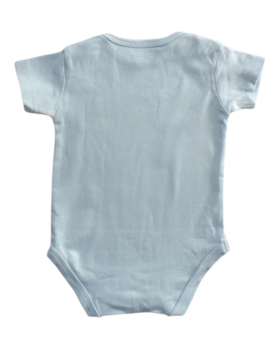 A Blue Short Sleeve Bodysuits from Mamas & Papas in size 3-6M for girl. (Back View)