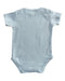 A Blue Short Sleeve Bodysuits from Mamas & Papas in size 3-6M for girl. (Back View)