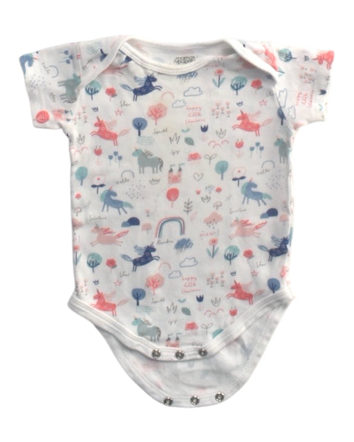A Multicolour Short Sleeve Bodysuits from Mamas & Papas in size 3-6M for girl. (Front View)