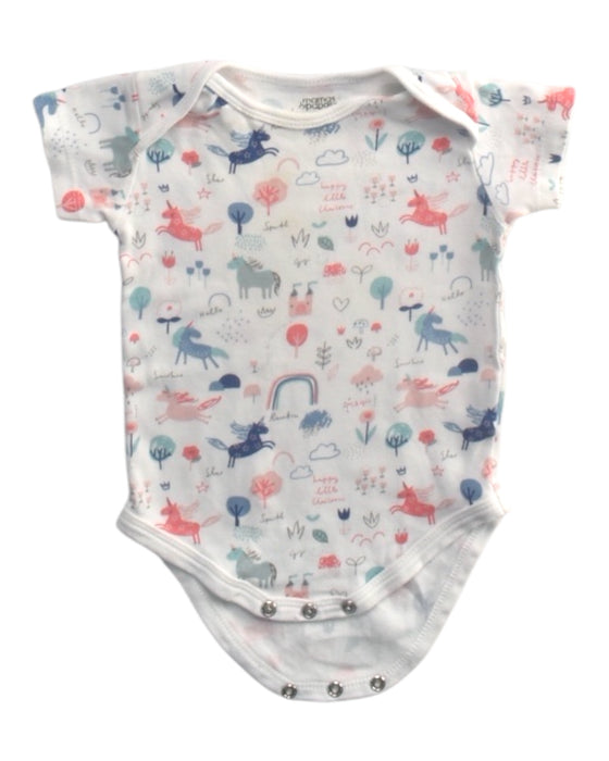 A Multicolour Short Sleeve Bodysuits from Mamas & Papas in size 3-6M for girl. (Front View)