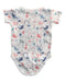 A Multicolour Short Sleeve Bodysuits from Mamas & Papas in size 3-6M for girl. (Back View)